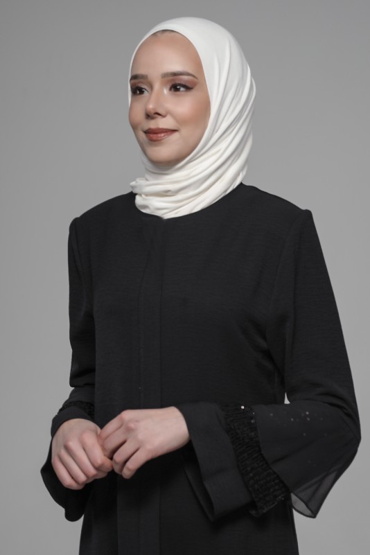 SİYAH KADIN AYROBİN FERACE
